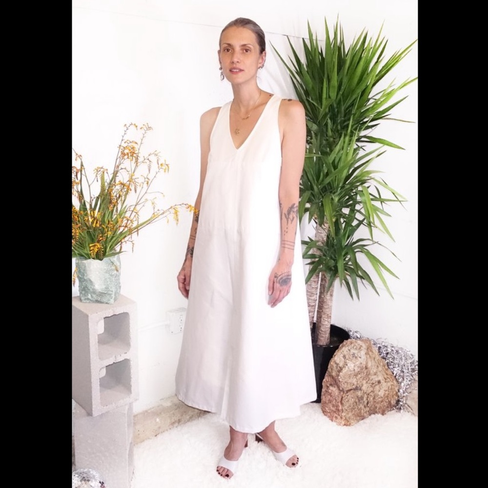 Rachel Comey White Maxi Dress